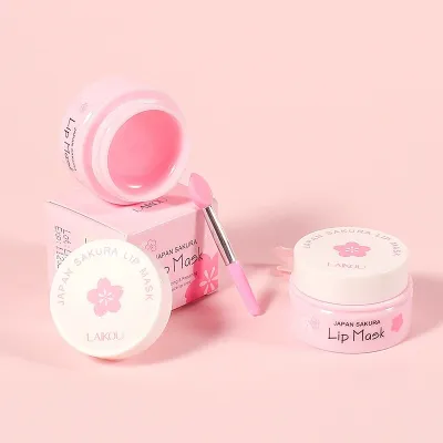 Laikou Japan Sakura Dry Crack Peeling Repair Lip Mask